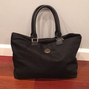 Tory Burch medium black tote